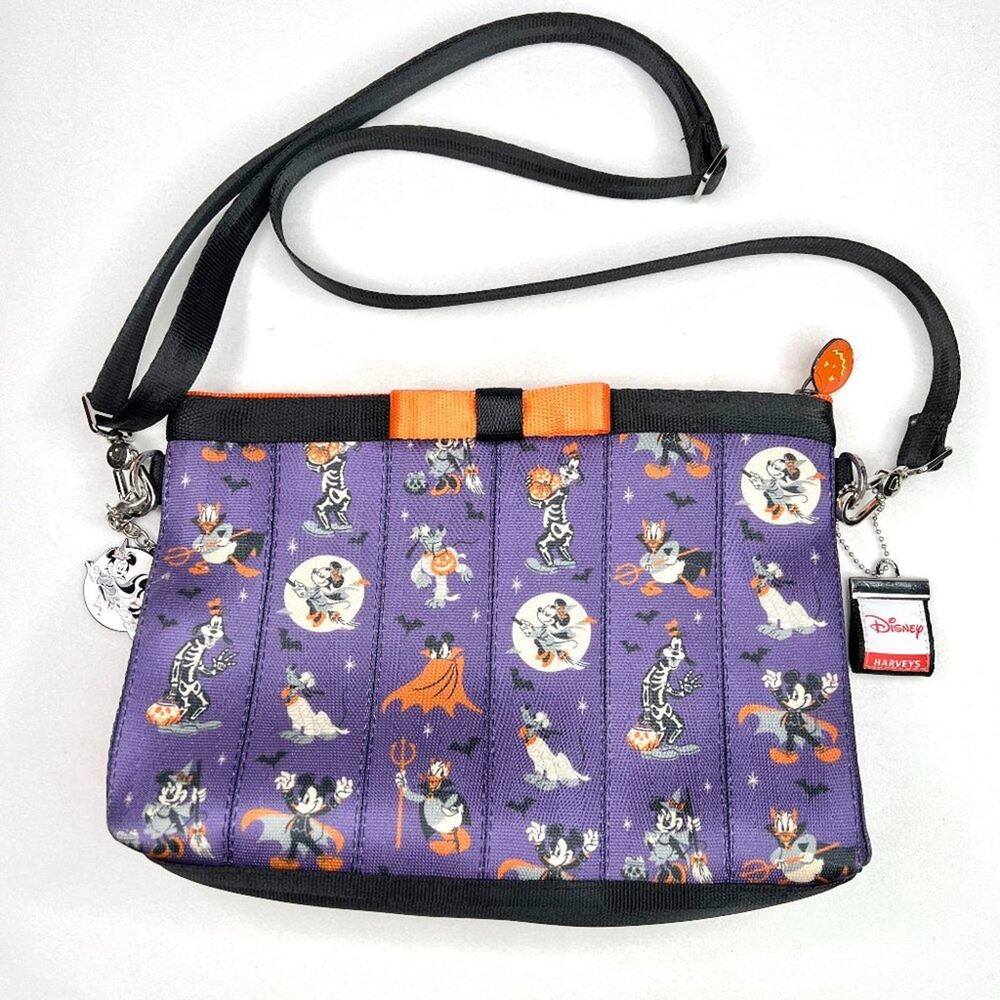 Harveys X Disney Halloween Bow Clutch Crossbody Bag